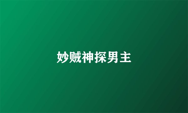 妙贼神探男主