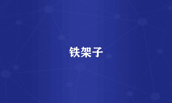 铁架子