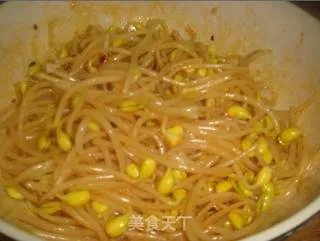 凉拌黄豆芽