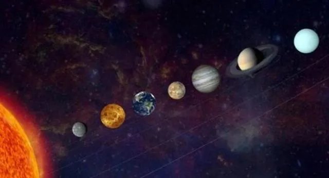 太阳系九大行星排列顺序图?