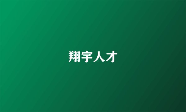 翔宇人才