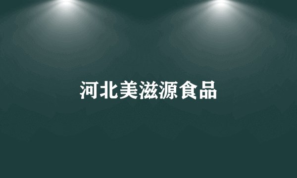 河北美滋源食品