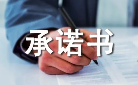 党员干部公开承诺书