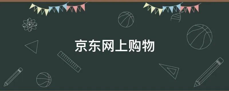 京东网上购物