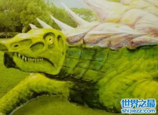 世界上最大的有角鳄,你绝对想不到这种角鳄到底有多大!