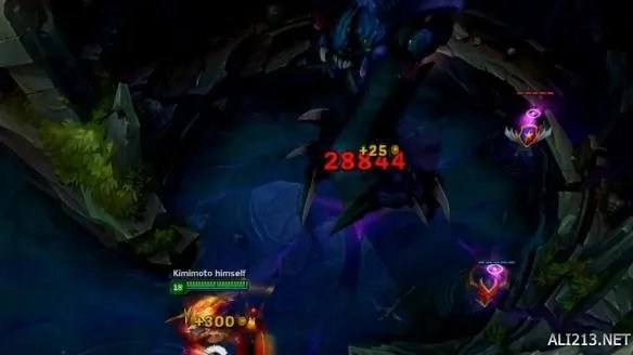 《英雄联盟(League of Legends)》永恒双子BUG级打野!屠杀大龙只需1秒