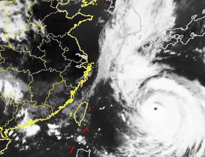 2020年10号台风海神最新消息今天 台风“海神”预计8日登陆我国东北