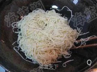 肉丝炒面