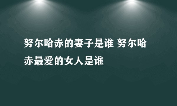 努尔哈赤的妻子是谁 努尔哈赤最爱的女人是谁