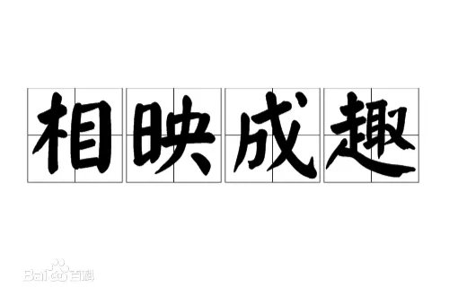 “哈哈镜”(打一成语)