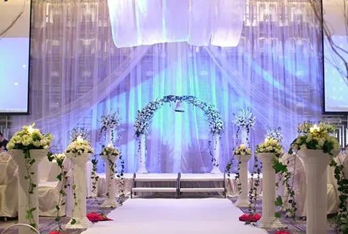 浪漫婚礼现场布置图片大全 如何布置浪漫婚礼现场