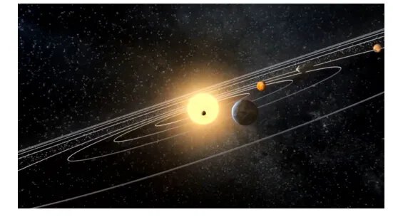 太阳系九大行星排列顺序(口诀:水金地,火木土,天海)