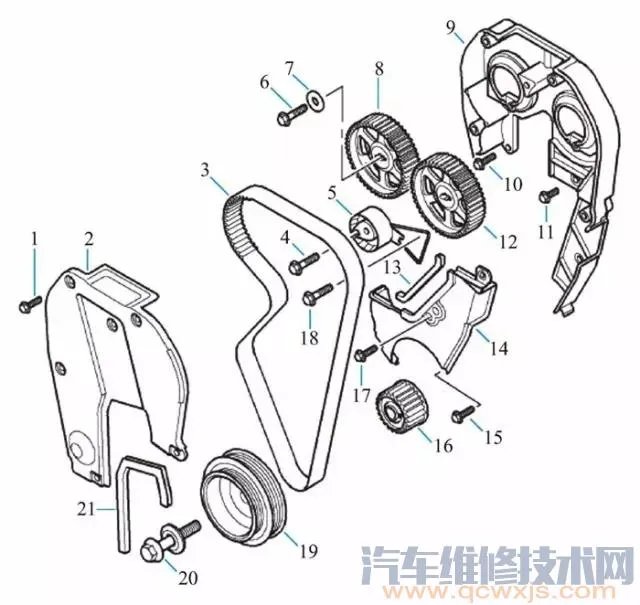 史上最全发动机内部各个零部件名称构造分解图(图解)