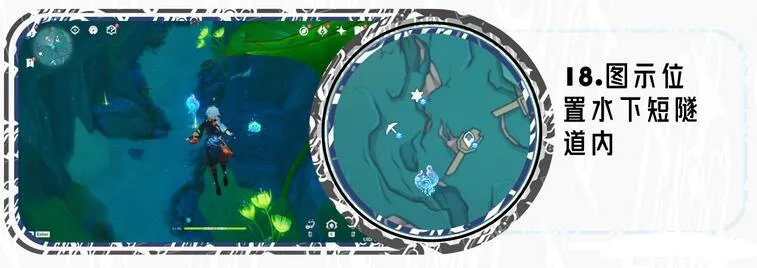 原神大枫丹湖水神瞳收集路线