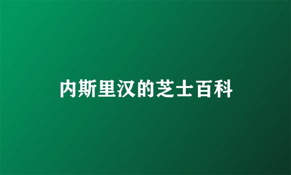 内斯里汉的芝士百科