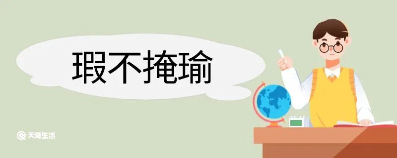 瑕不掩瑜造句