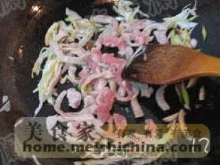 肉丝炒面