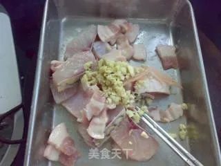 五花扣鱼腩