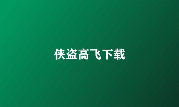 侠盗高飞下载