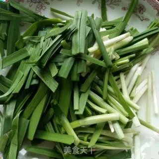 鱿鱼炒韭菜