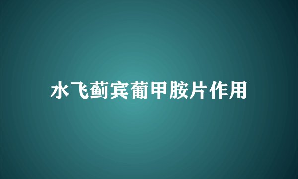 水飞蓟宾葡甲胺片作用