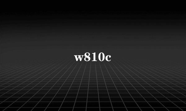 w810c