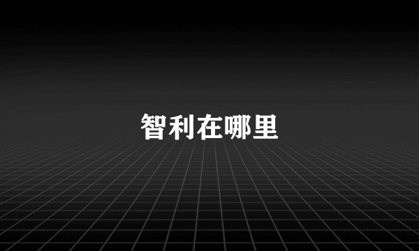 智利在哪里