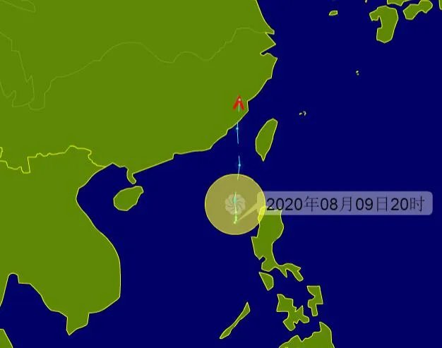 2020厦门台风路径实时发布系统 6号台风米克拉会在厦门登陆吗
