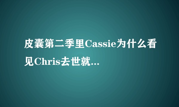 皮囊第二季里Cassie为什么看见Chris去世就离开了Sid？