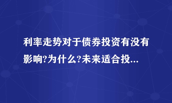 利率走势对于债券投资有没有影响?为什么?未来适合投资长债还是短债?为什么?