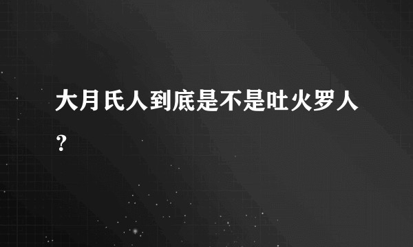 大月氏人到底是不是吐火罗人？